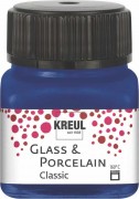 KREUL Glass & Porcelain Classic 20ml 16213 Royalblau