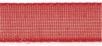 Organzaband 7mm x 10m Rolle rot