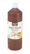 Creall Basic Color 1000 ml, dark brown Plakatfarbe 01819